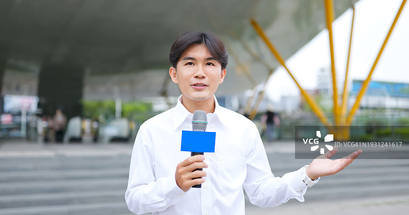 记者直播图片素材