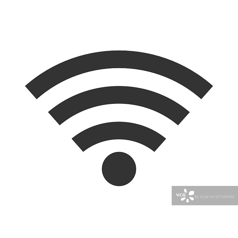无线网络信号连接标志图片素材