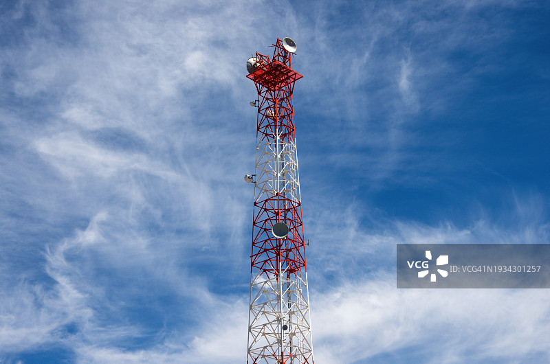 无线电通信塔图片素材