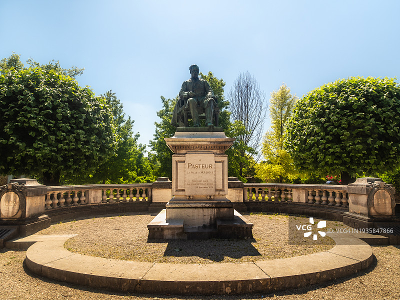 法国阿尔布瓦巴斯德纪念碑广角景观图片素材