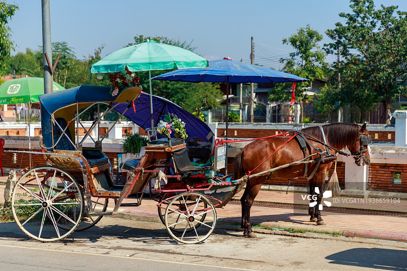 南邦马车图片素材