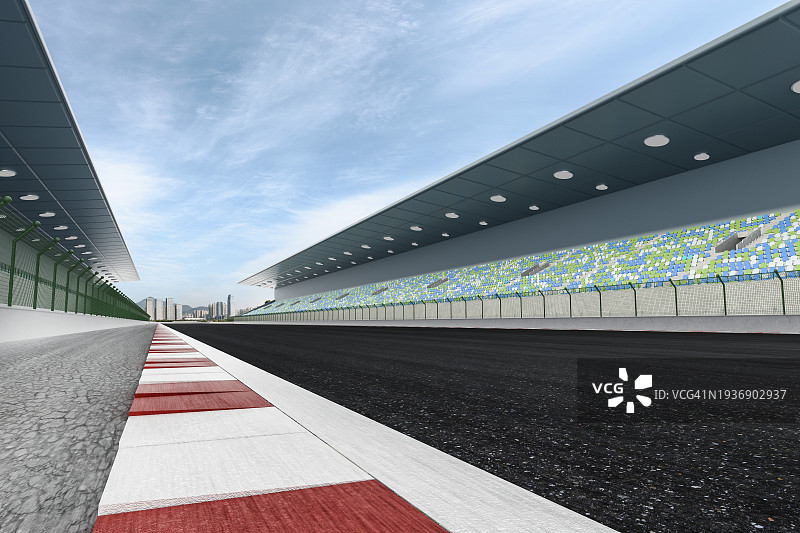 赛车跑道图片素材