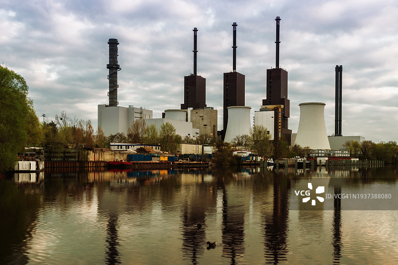 柏林-利希特费尔德火力发电站图片素材
