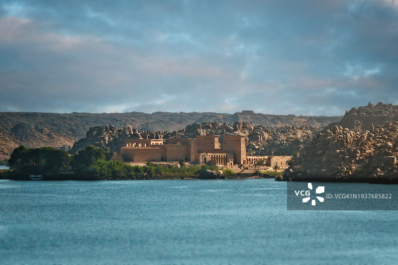 埃及菲莱神庙图片素材