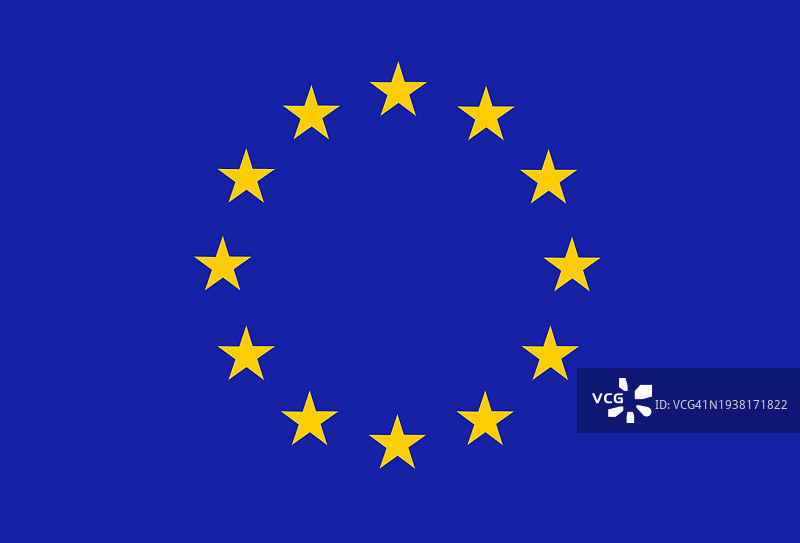 欧盟旗帜图片素材
