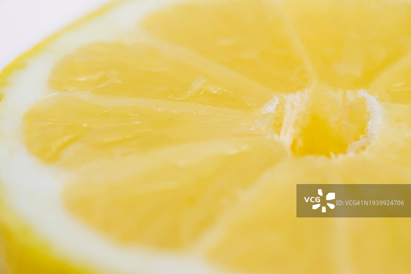 柠檬的微距视图图片素材