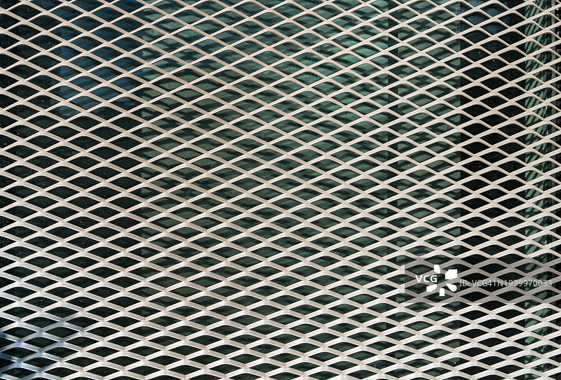 菱形金属网格图片素材
