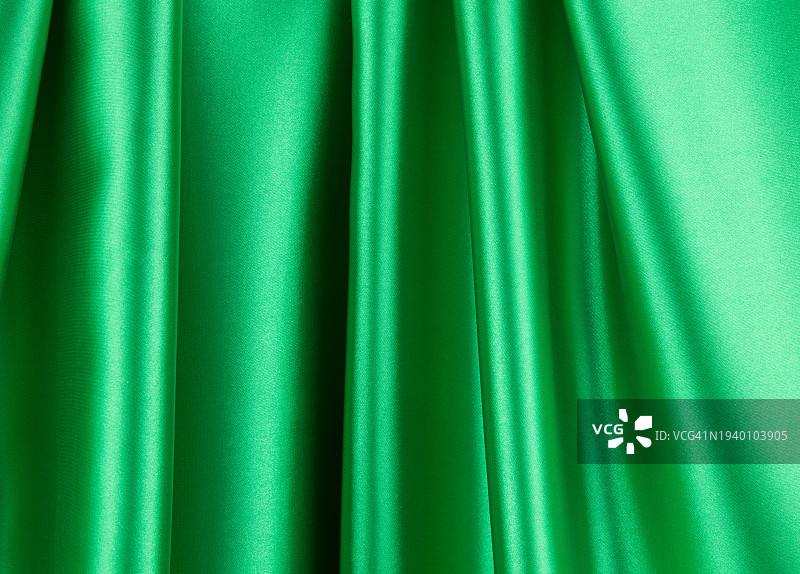 绿色织物特写图片素材