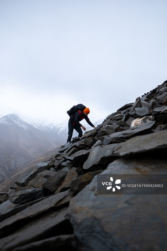 登山者图片素材