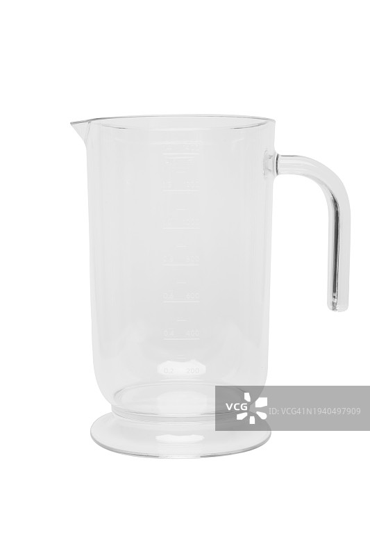 白色背景下的搅拌容器图片素材