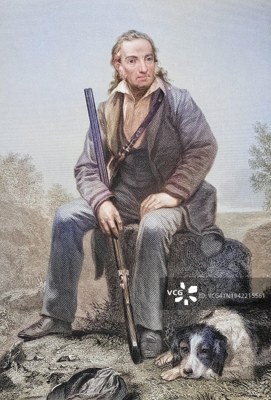 约翰·詹姆斯·奥杜邦（美国鸟类学家和制图员）图片素材