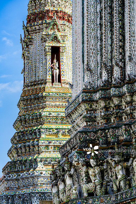 黎明寺泰国佛教寺庙装饰图片素材
