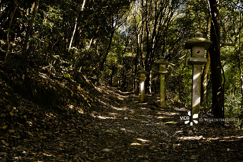 山间小径图片素材