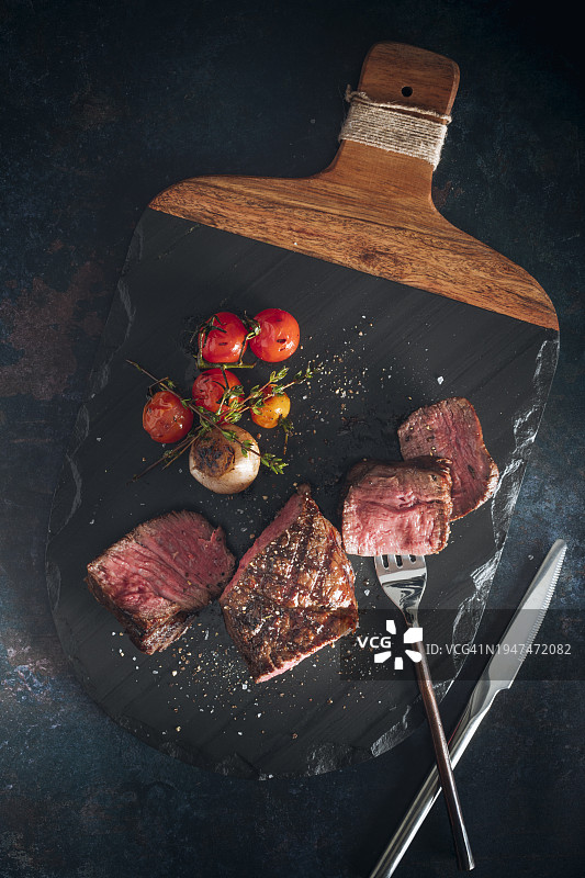 里脊牛排图片素材