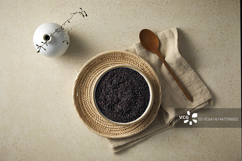 黑色糯米图片素材
