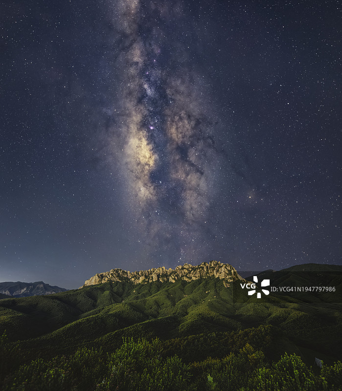 束草蔚山岩银河图片素材