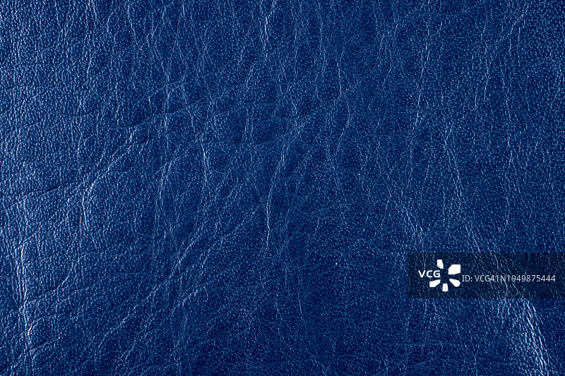 蓝色真皮背景图片素材