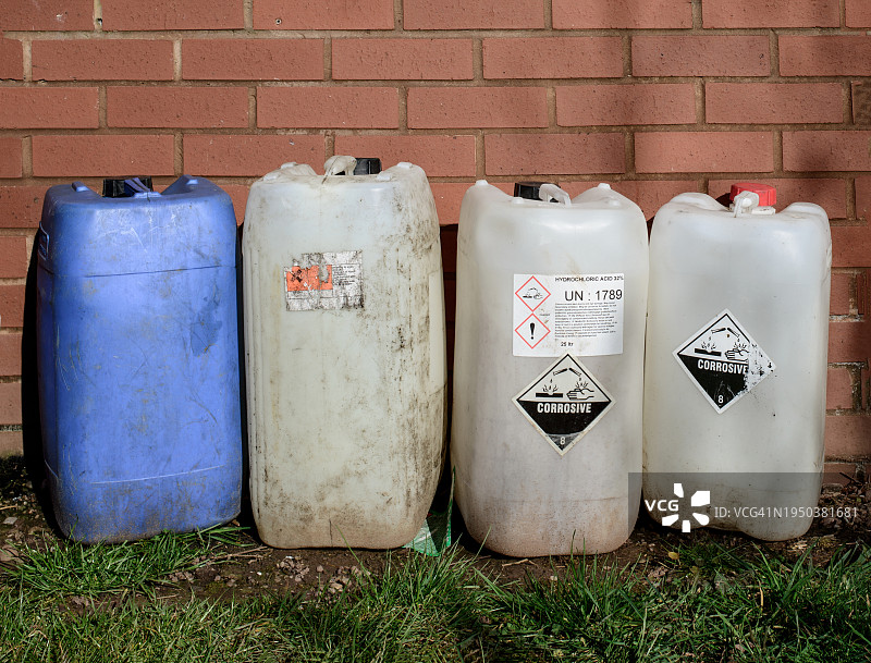 危险化学品桶图片素材