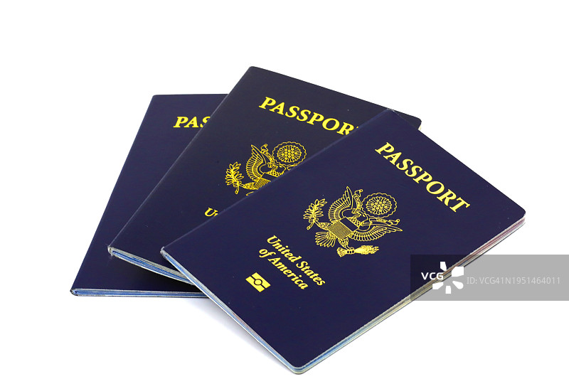 多个护照图片素材