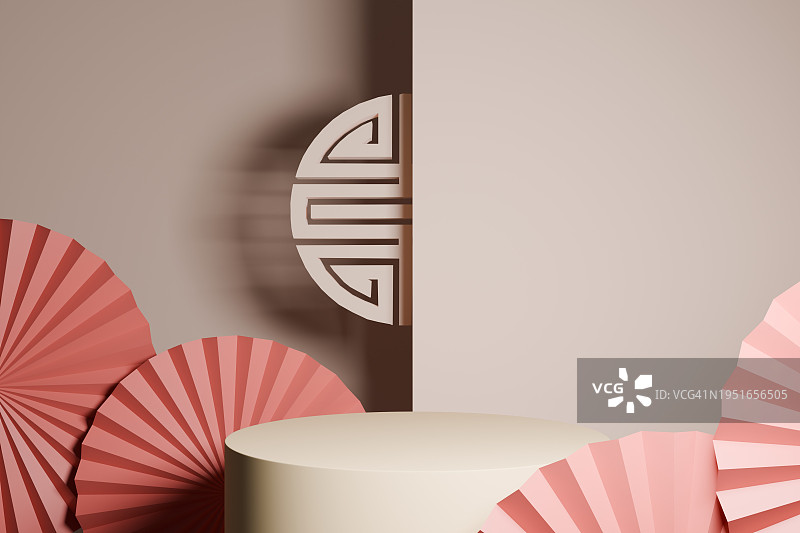 中国新年：展示台图片素材