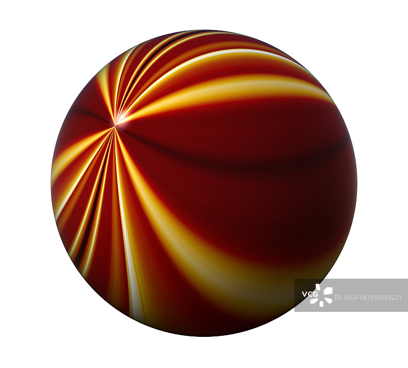 红色光轨球体几何图形图片素材