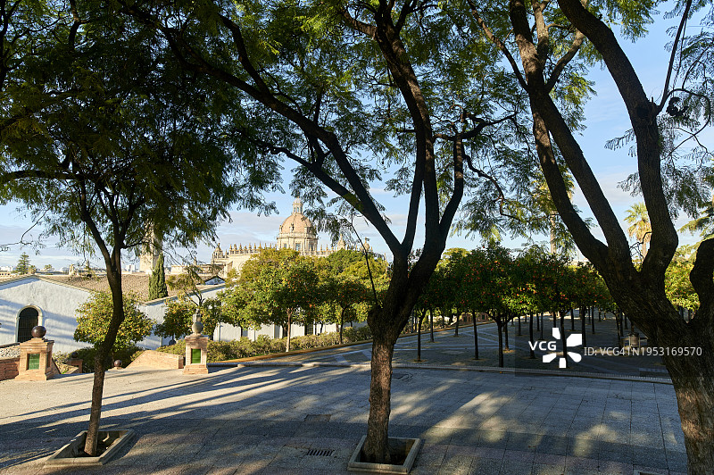 西班牙赫雷斯-德拉弗龙特拉的景观图片素材