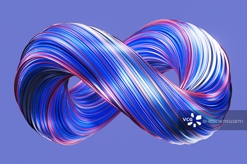 彩色无限符号图片素材