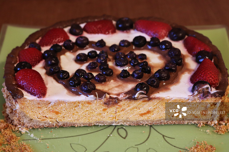 自制周年纪念蛋糕图片素材