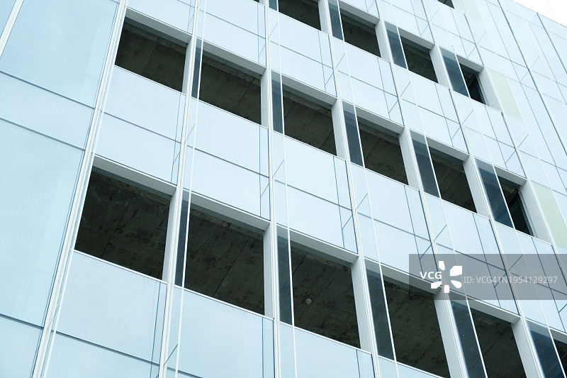 在建玻璃幕墙图片素材