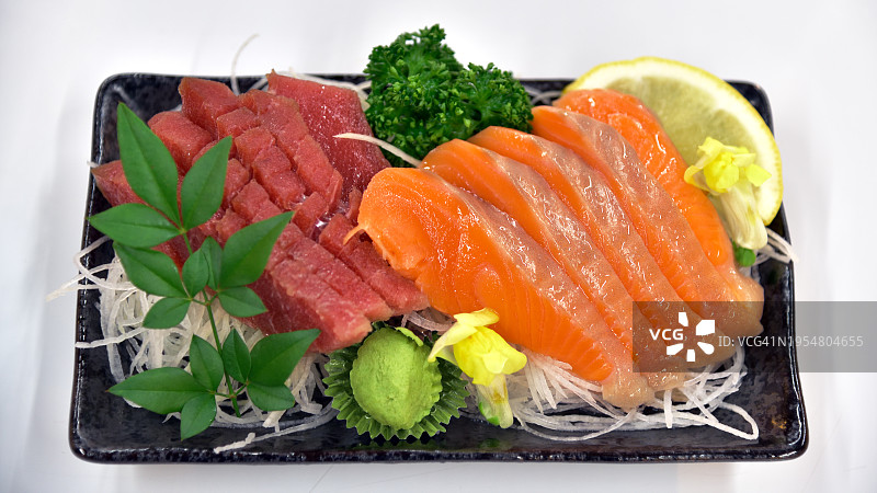 生鱼片拼盘，日式料理图片素材