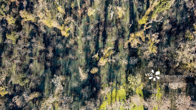 雷迪姆温泉的俯视图图片素材