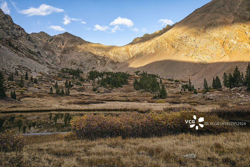 科罗拉多州雄鹰巢穴荒野山区景观图片素材