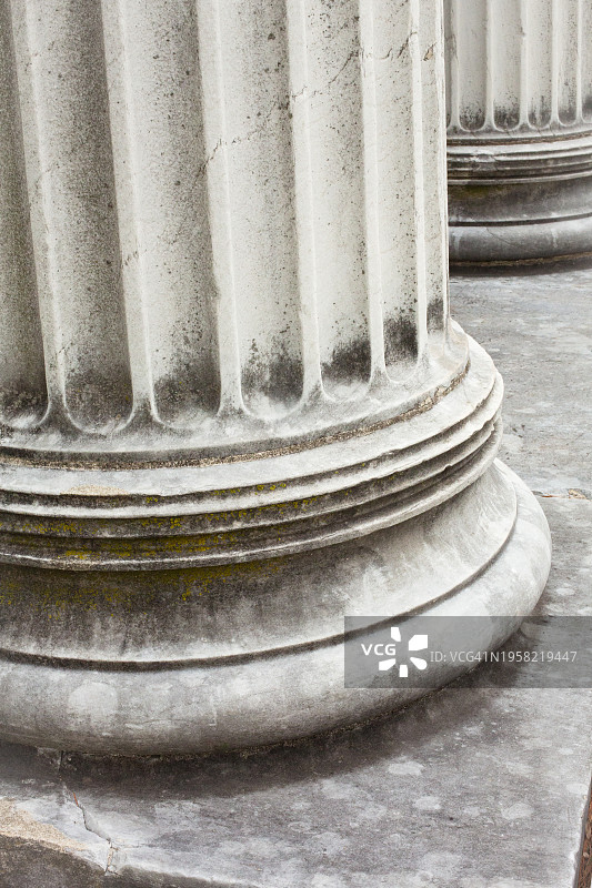 大理石柱古希腊建筑图片素材