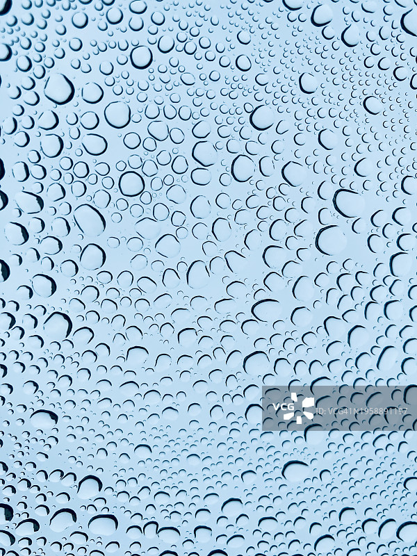 玻璃上的水滴背景纹理图片素材
