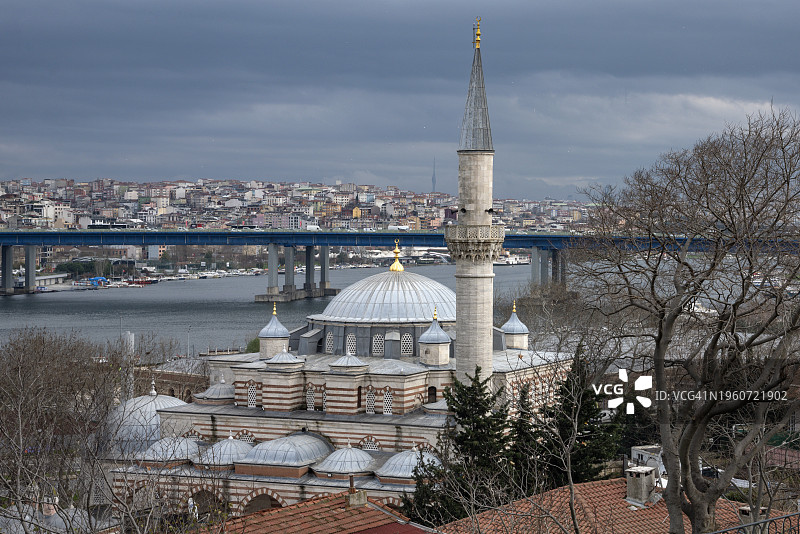 土耳其伊斯坦布尔金角湾图片素材