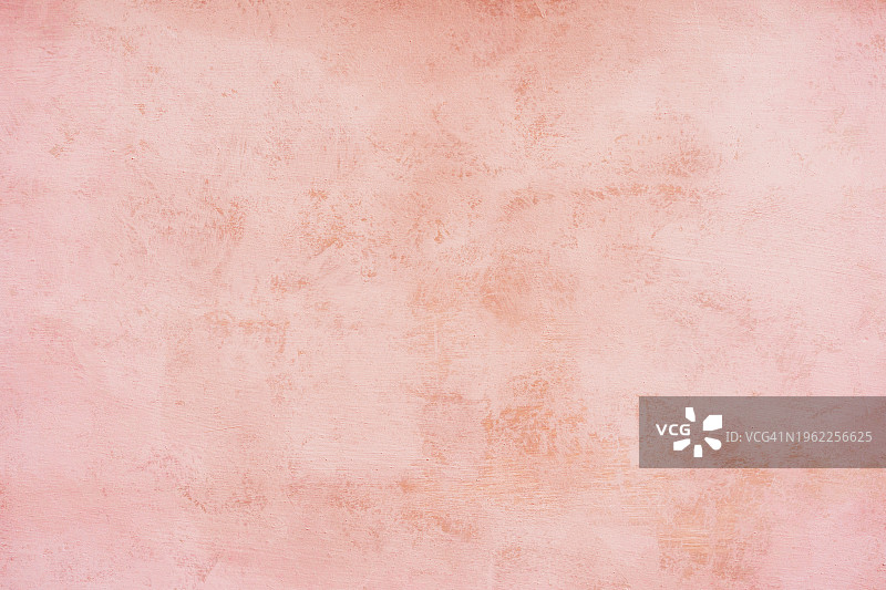 浅粉色粉刷混凝土墙特写（含留白）图片素材