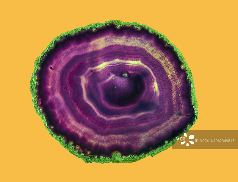 自然图案水晶拍摄的背景。图片素材