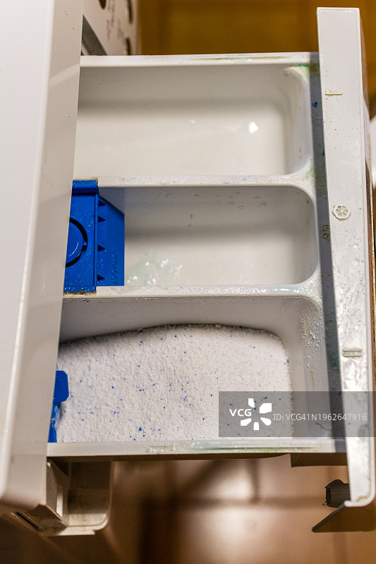 洗衣机里的洗衣粉图片素材