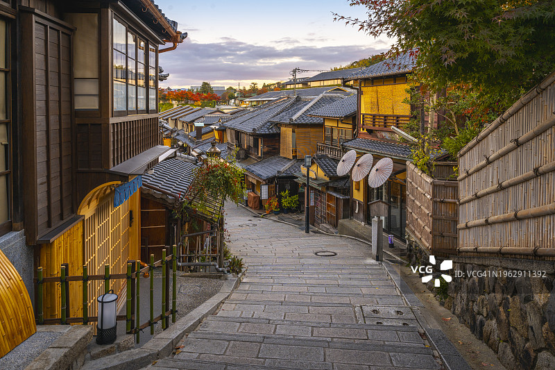 日本京都东山街区图片素材
