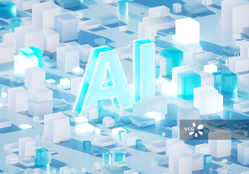 人工智能标志图片素材