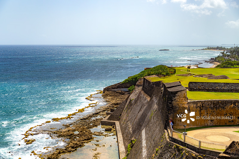 圣克里斯托瓦尔城堡（圣胡安）图片素材