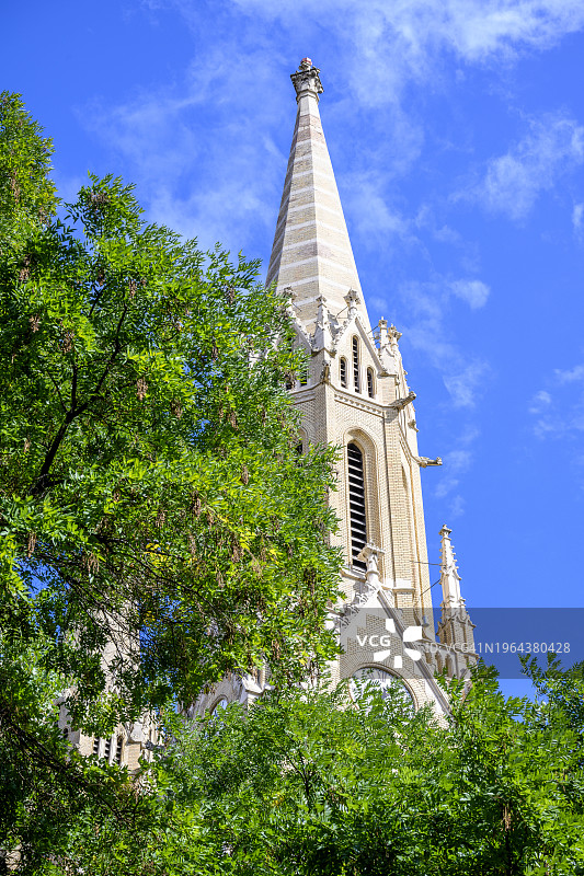布达佩斯圣伊丽莎白教区教堂图片素材
