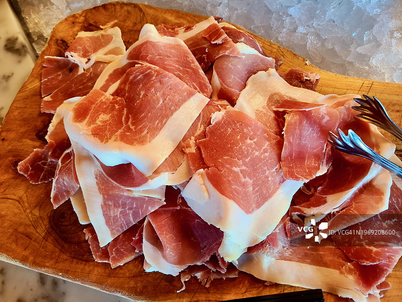 意大利熏火腿图片素材