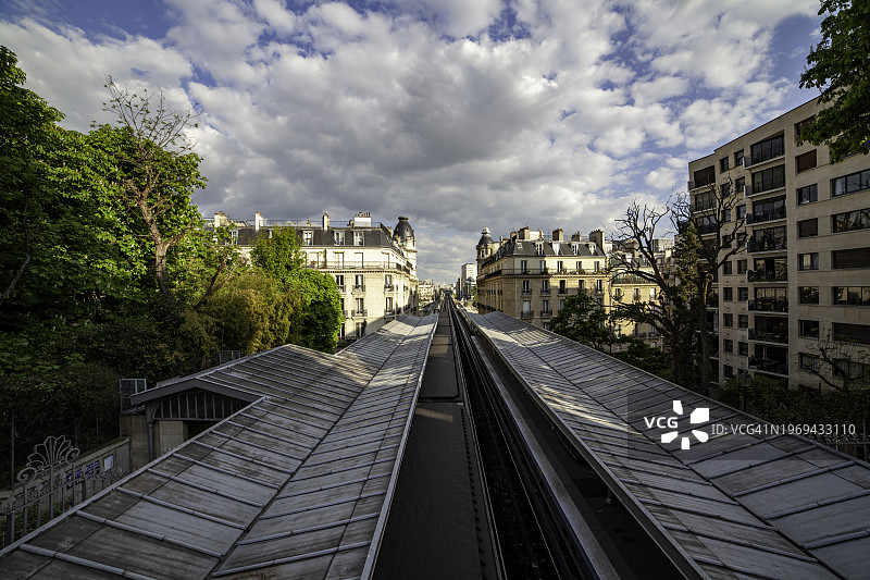 巴黎地铁站图片素材