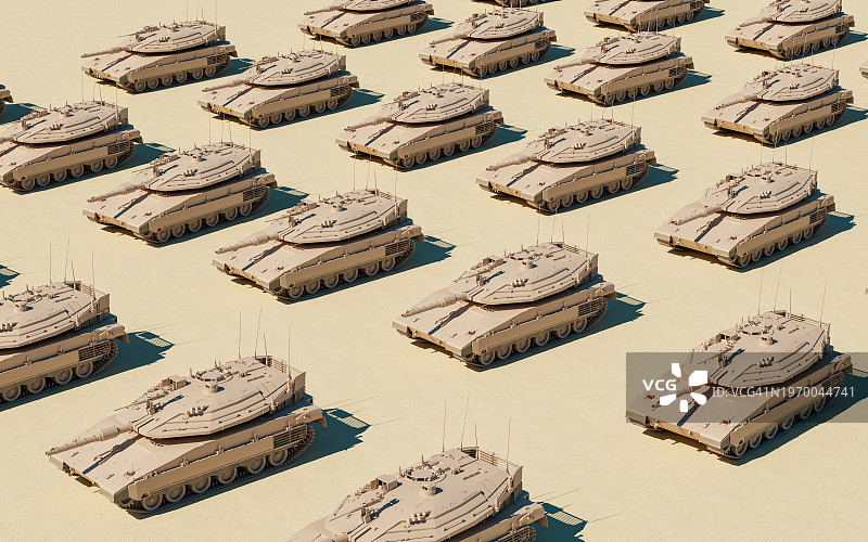 沙漠中的战争坦克图案图片素材