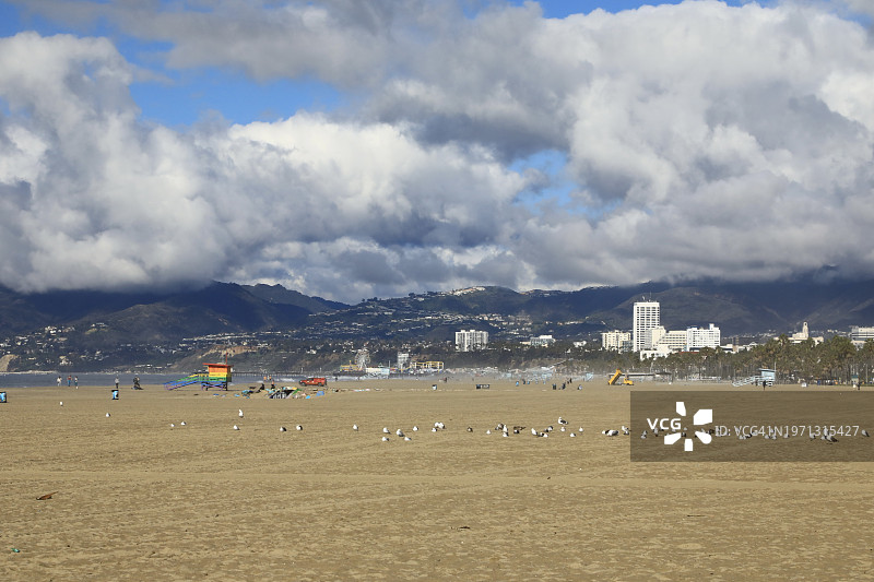 加利福尼亚州威尼斯海滩图片素材
