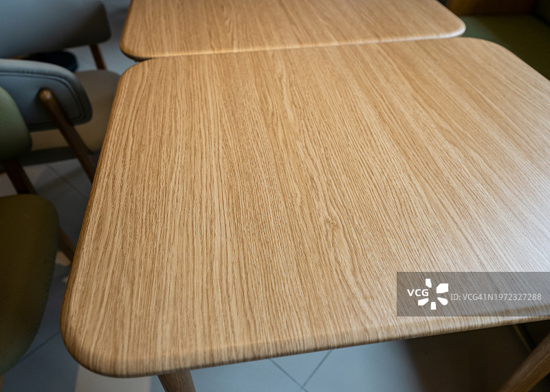 空桌子的特写图片素材