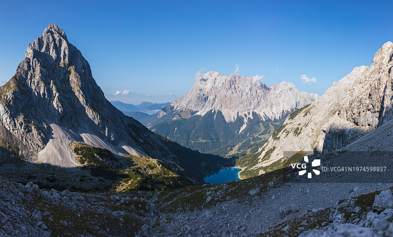 奥地利蒂罗尔州塞本湖图片素材