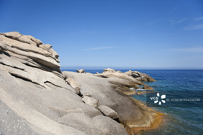 托斯卡纳厄尔巴岛圣安德烈亚角岬图片素材