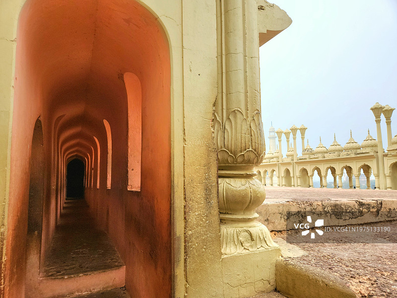 勒克瑙的伊玛巴巴拉图片素材